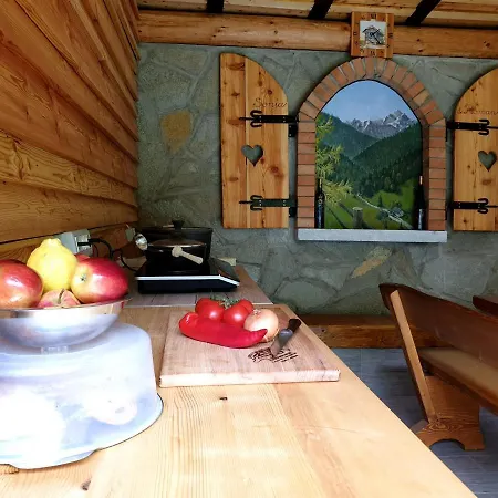 And Garden House Among The Mountains Podbrdo