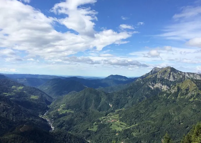 And Garden House Among The Mountains Apartment Podbrdo